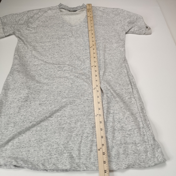 Garage Dress Gray Short Sleeve Size Large Pockets - Picture 8 of 8